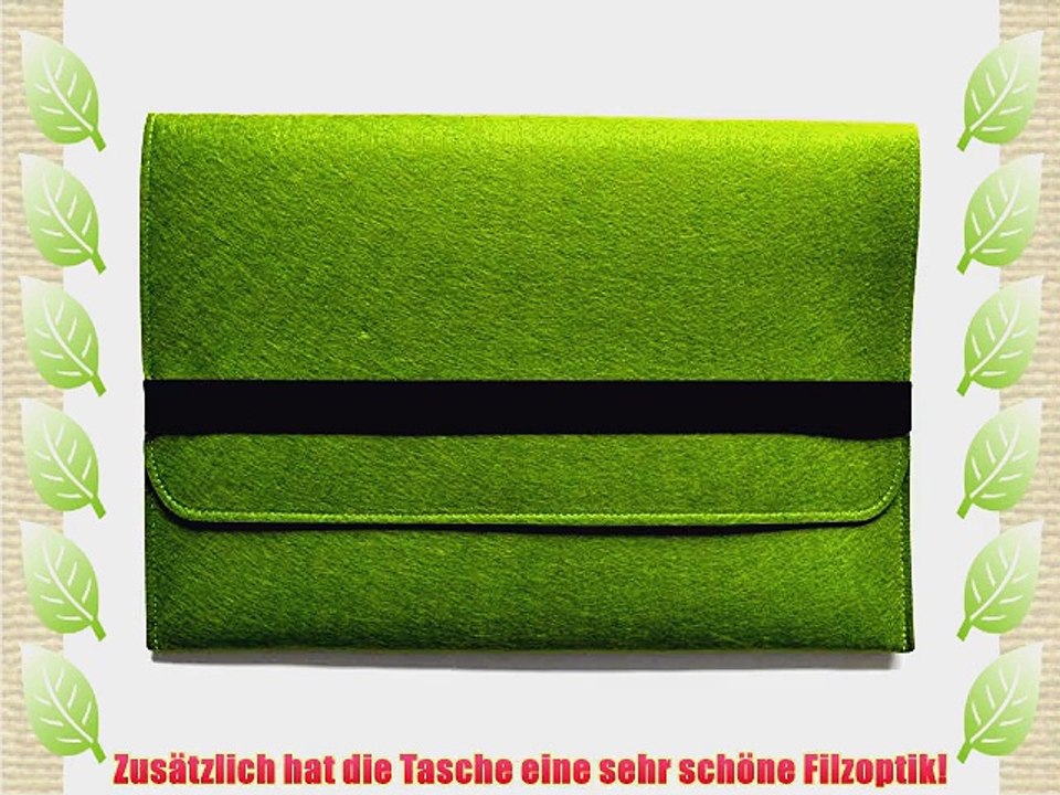 Filztasche Filz Sleeve Tasche Case Cover H?lle Laptoptasche Ultrabook Notebook f?r 13.3 Zoll