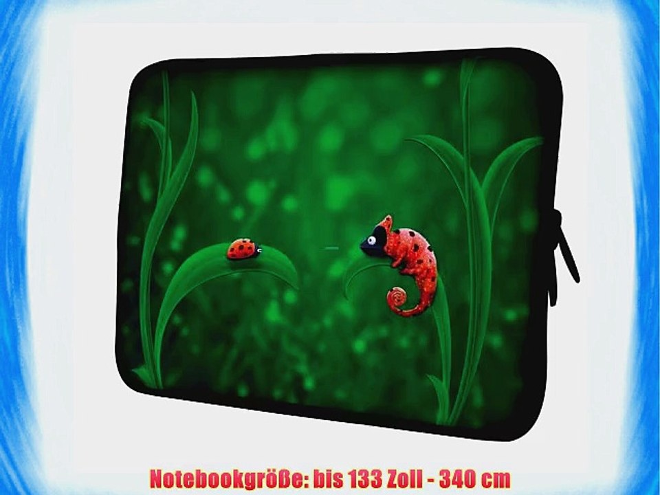 Sidorenko Designer Laptoptasche Notebooktasche Sleeve Gr??e 340 cm von 13 bis 133 Zoll Neopren