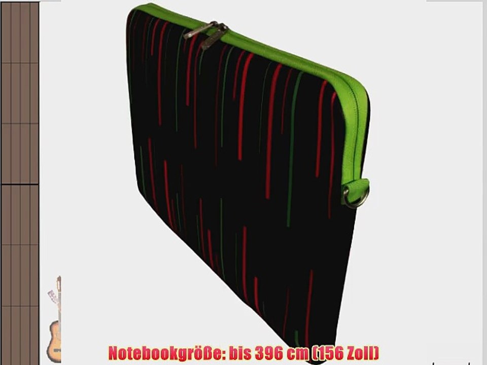 Digittrade LS129-15 Colours Designer Neopren Notebook Sleeve 391 - 396 cm (154 - 156 Zoll)