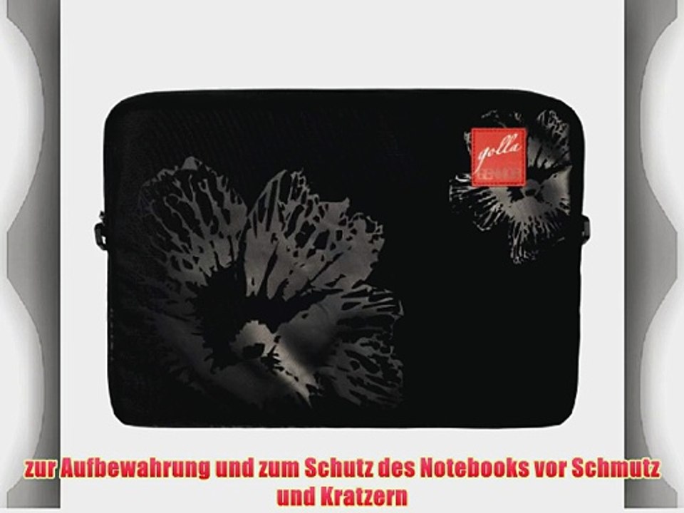 Golla Goldie G1299 Notebook-Sleeve bis 41 cm (16 Zoll) schwarz