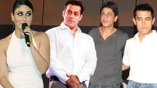 Kareena's SHOCKING Comments On Salman, Shahrukh & Aamir