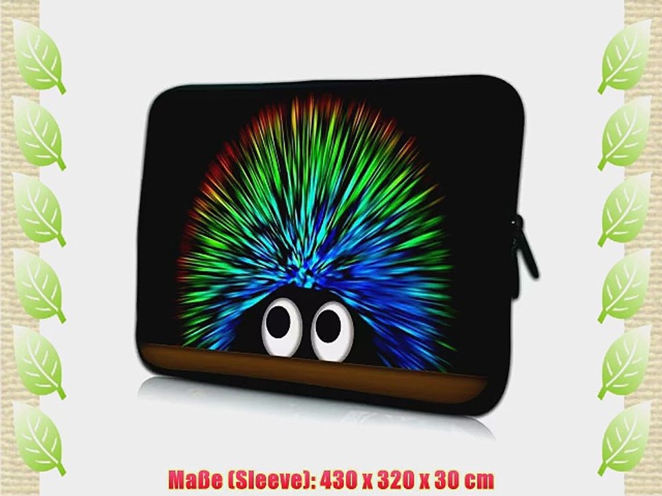 Sidorenko Designer Laptoptasche Notebooktasche Sleeve Gr??e 439cm von 17 bis 173 Zoll Neopren