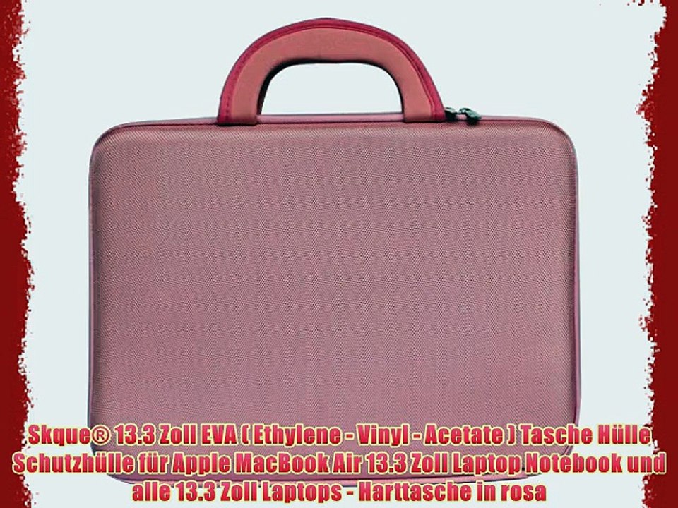 Skque? 13.3 Zoll EVA ( Ethylene - Vinyl - Acetate ) Tasche H?lle Schutzh?lle f?r Apple MacBook