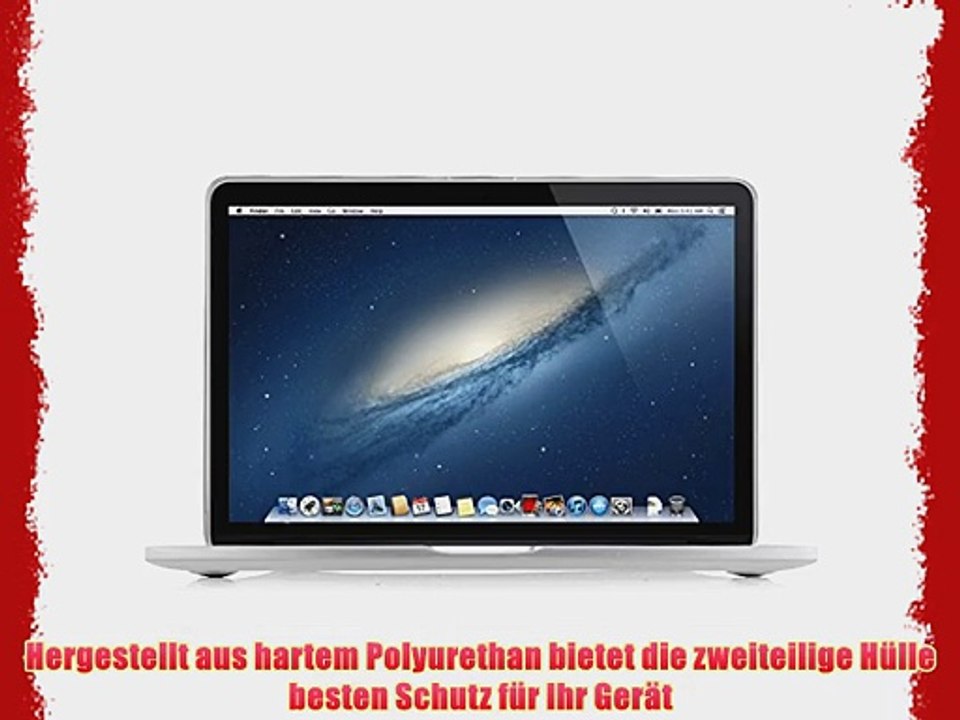 JAMMYLIZARD | Shell Transparent Harte Ultra Slim H?lle f?r MacBook Pro 13.3 Zoll mit Retina