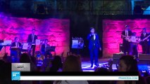 المغني الفلسطيني محمد عساف يطرب جمهور مهرجان قرطاج
