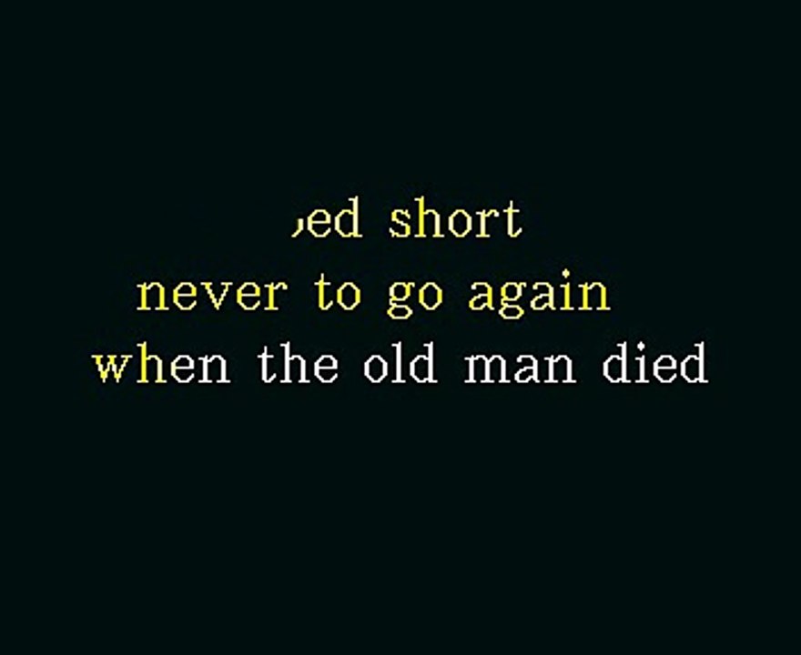 DK38-08 - Grandfather's Clock - Children's Songs.mpg Karaoke