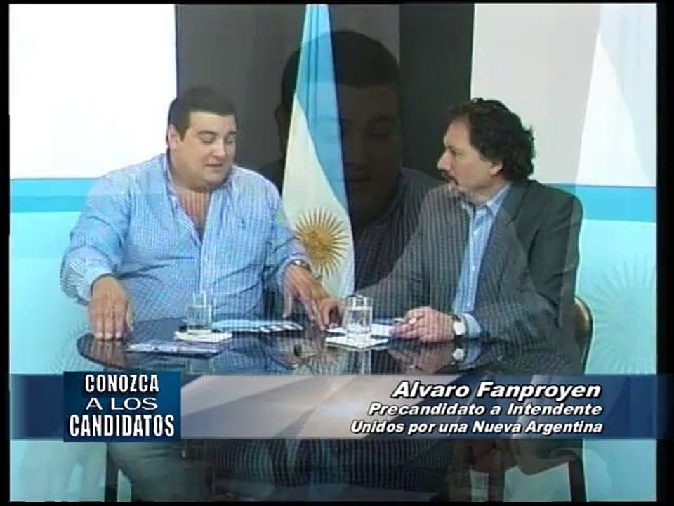 Candidato Alvaro Fanproyen