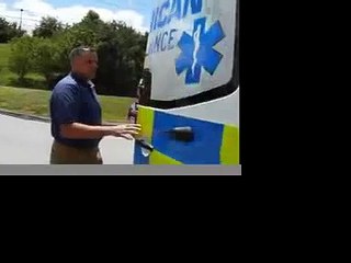 New ambulance at American Ambulance