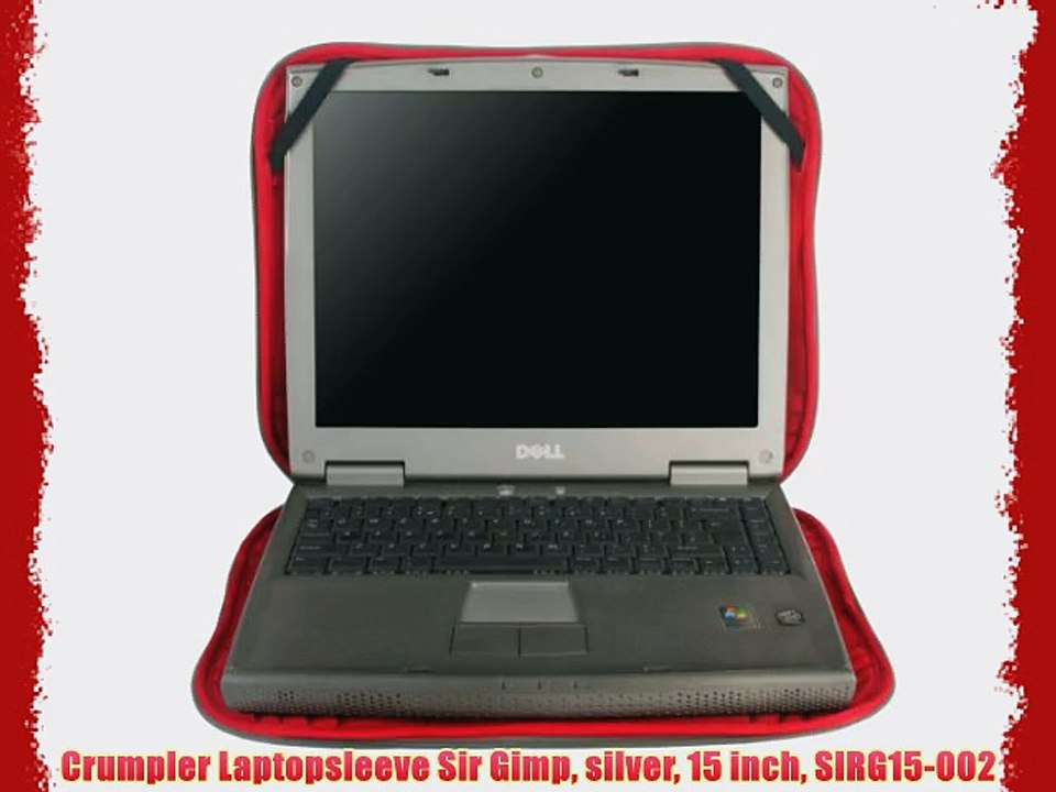 Crumpler Laptopsleeve Sir Gimp silver 15 inch SIRG15-002