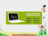 Sidorenko Designer Laptoptasche Notebooktasche Sleeve Gr??e 439cm von 17 bis 173 Zoll Neopren