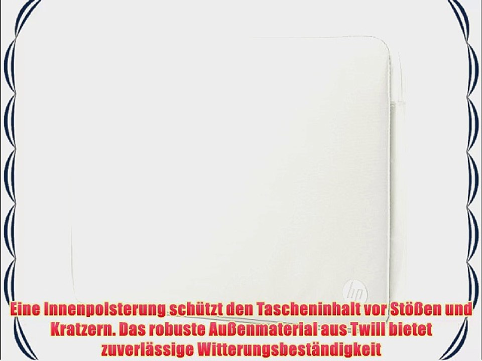 HP Spectrum K0B45AA Notebookh?lle 294 cm (116 Zoll) schneewei?