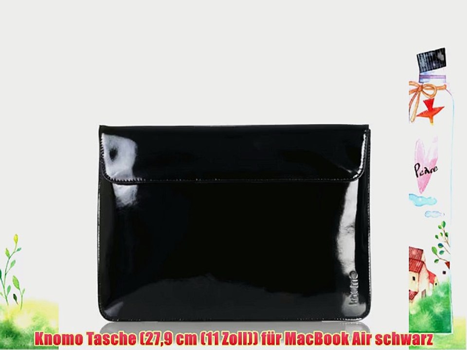 Knomo Tasche (279 cm (11 Zoll)) f?r MacBook Air schwarz