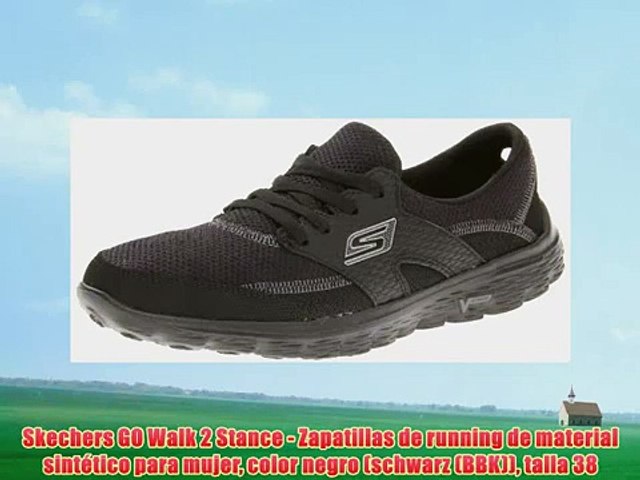 skechers go walk 2 mujer negro