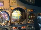 TAKE OFF KLM 747 ANCHORAGE ALASKA (COCKPIT VIEW)