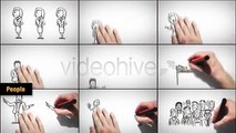 Whiteboard Pack - Make Your Own Story  | Videohive Template | After Effects Projects |