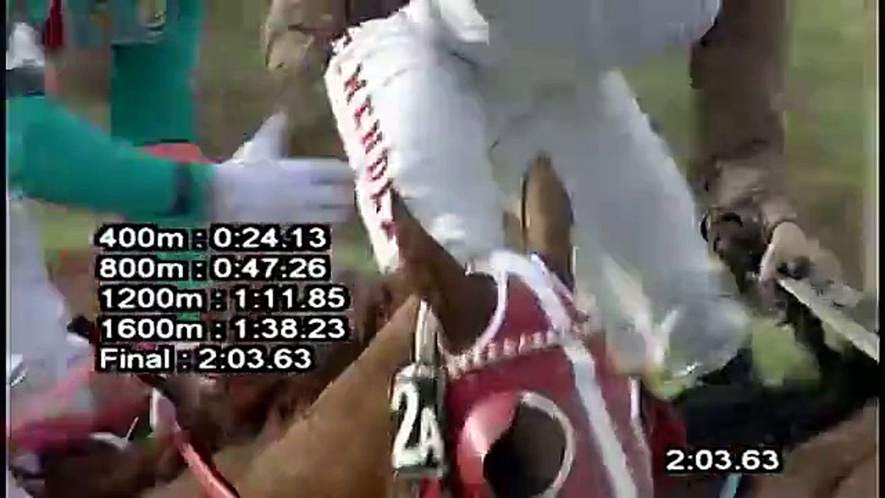 Luckily (URU), a rainha do GP Ciudad de Montevideo (G.I).