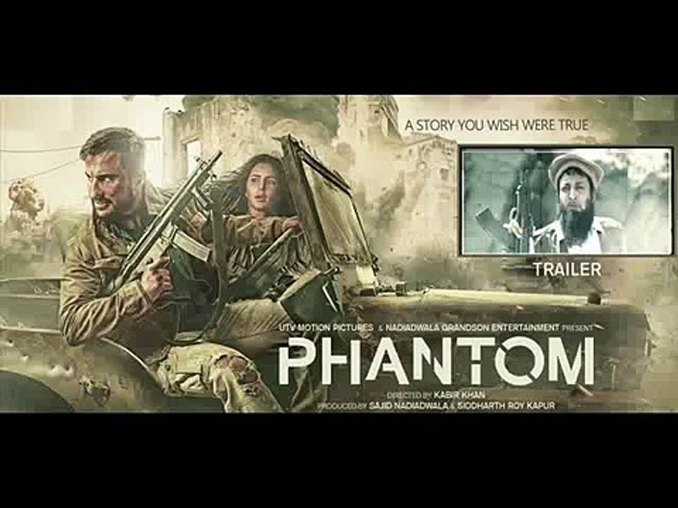 Phantom Hindi movie Latest official teaser trailer - Saif Ali Khan and Katrina Kaif