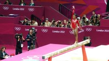 London 2012 Olympics Gymnastics - Gabby Douglas on the Beam for Team USA