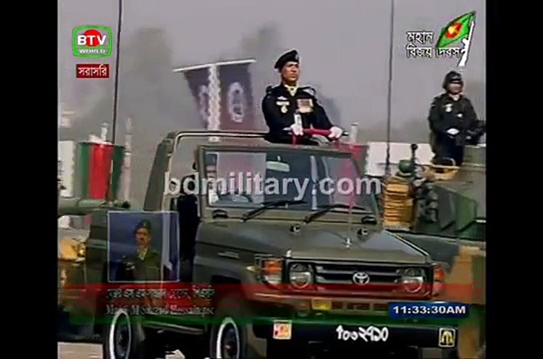 Bangladesh Victory Day 2012 Parade - Bangladesh Military Hardware Contingent