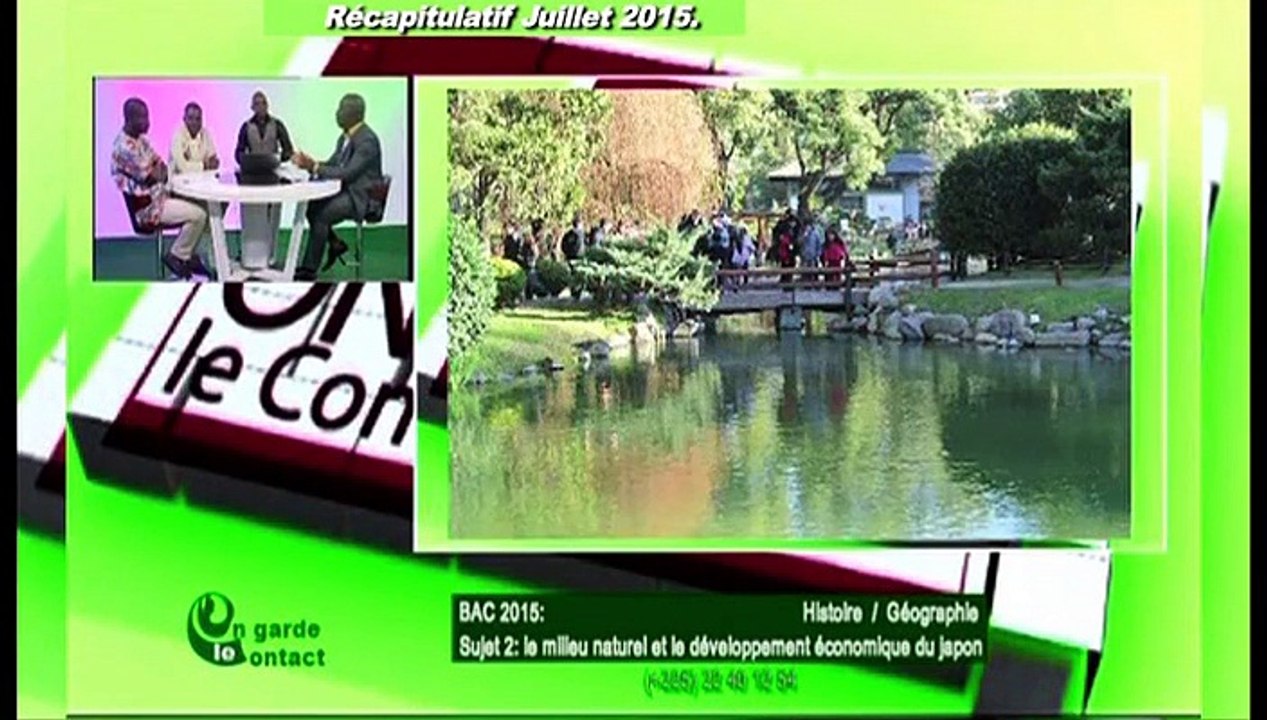 On Garde Le Contact de RTI 2 du 28 Juillet 2015 Avec Mohamed KANTE