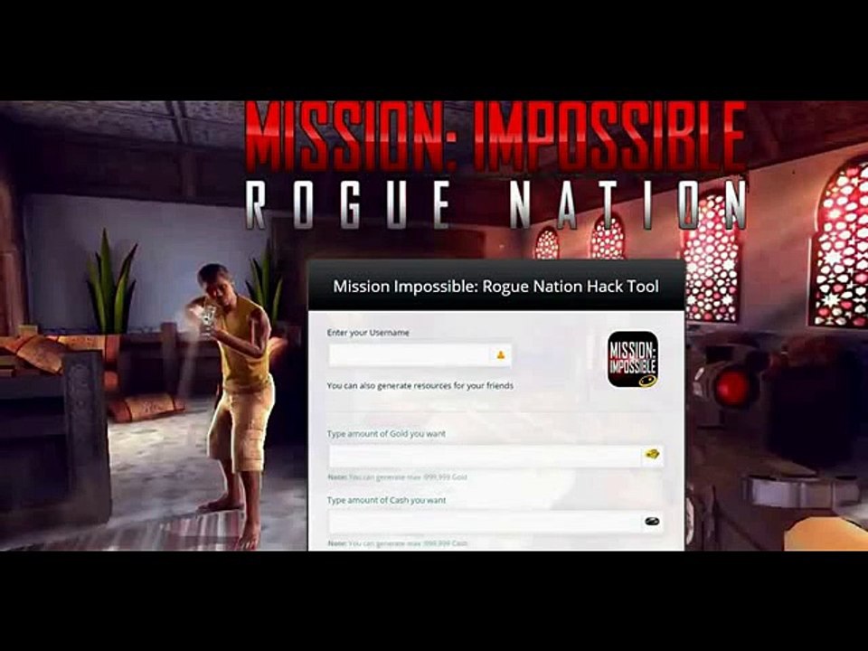 Mission Impossible Rogue Nation 999999 Gold ,Cash Cheats iPhone Android