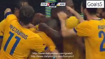 Tomas De Vincenti 2nd Goal FC Midtjylland 0 - 2 APOEL Nicosia Champions League 28-7-2015