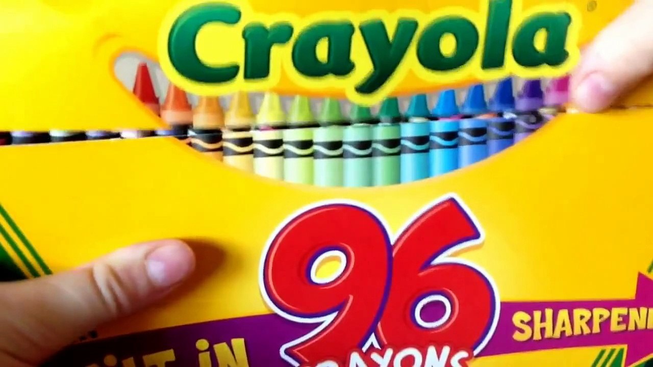 Crayola Crayons DIY Art Project
