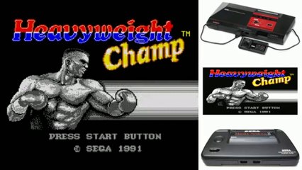 Retro Games Master system Heavyweight champ