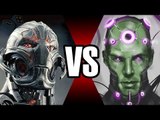 ULTRON VS BRAINIAC | BATALHA MORTAL | Ei Nerd