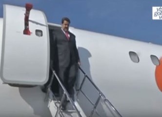 Así fue la llegada de Maduro a Nueva York