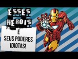 4 PODERES IDIOTAS DE SUPER-HERÓIS FAMOSOS | Ei Nerd