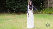 rock hijab style  حجاب ستايل:ميكب و لفة حجاب بستال روك رائع