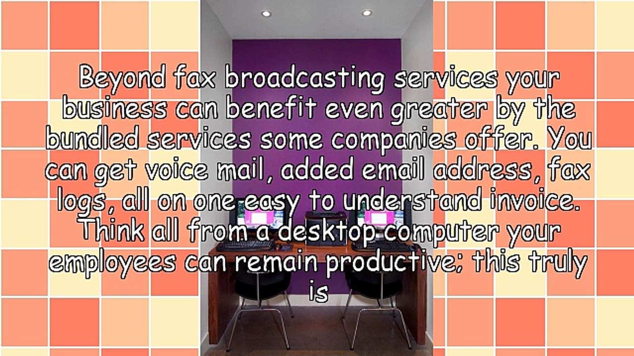 Email and Fax Broadcasting