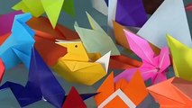 Cómo hacer un cisne de papel. Origami