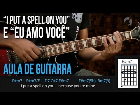 I Put A Spell On You - Eu Amo Você | Mashup (como tocar - aula de guitarra)