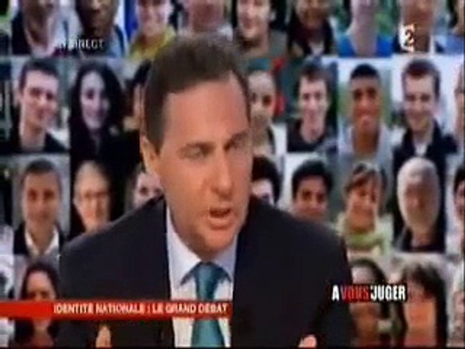 Débat :  Identité Nationale  Éric Besson Contre Marine Le Pen  (France 2) (14/01/2010)  # 2