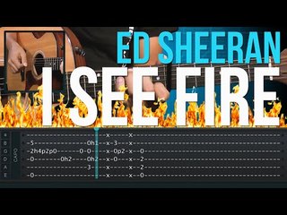 Ed Sheeran - I See Fire (como tocar - aula de violão)