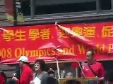 Chicago Chinese Rally support Beijing Olympics