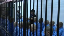 أحكام بالإعدام على عدد من أركان نظام القذافي