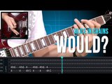 Alice In Chains - Would? (como tocar - aula de guitarra)
