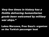 Freedom Flotilla under attack in International waters