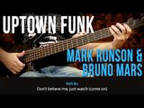 Mark Ronson  ft. Bruno Mars - Uptown Funk (como tocar - aula de contra-baixo)