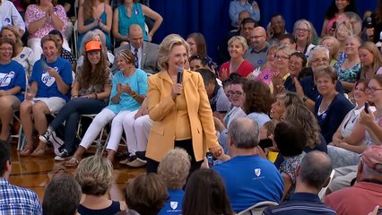Little Boy Asks Hillary Clinton What The Most Important Thing In Life Is