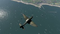 IL-2 Cliffs of Dover - Dive bombing Dover Harbour in the Ju-87 Stuka (Jericho Trumpet)