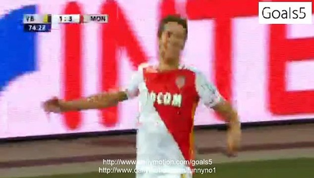 Mario Pasalic Amazing Goal Young Boys 1 - 3 AS Monaco Champions League 28-7-2015