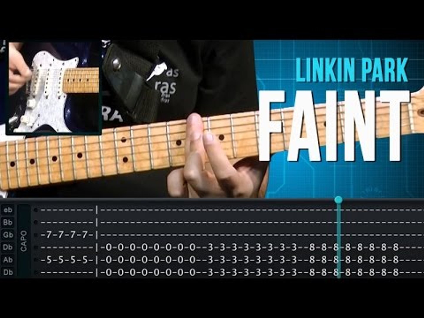Linkin Park - Faint (como tocar - aula de guitarra) - Vídeo Dailymotion