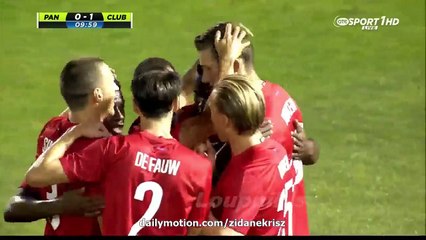 All Goals and Highlights HD | Panathinaikos 2-1 Club Brugge - UCL 15-16 3rd Round 28.07.2015