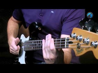 Exercício de Slap com Nota Morta - Parte 1 - (aula de contra-baixo)