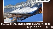 A vendre - CHAMONIX MONT BLANC (74400) - 6 pièces - 380m²