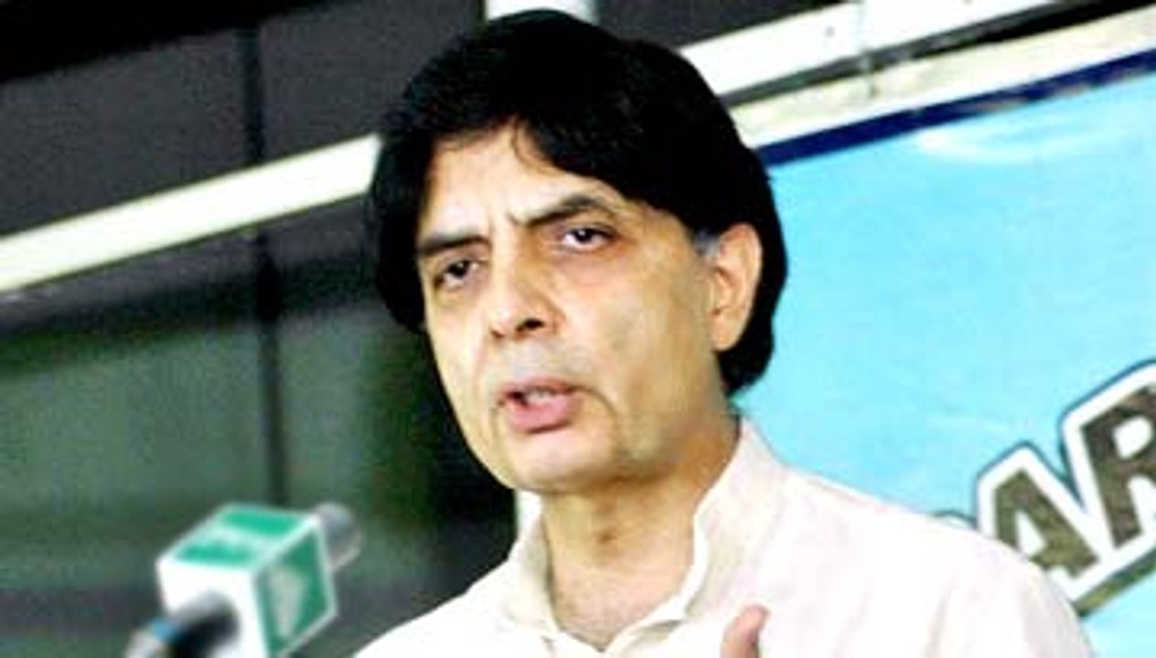 Chaudhry Nisar & Farooq Sattar